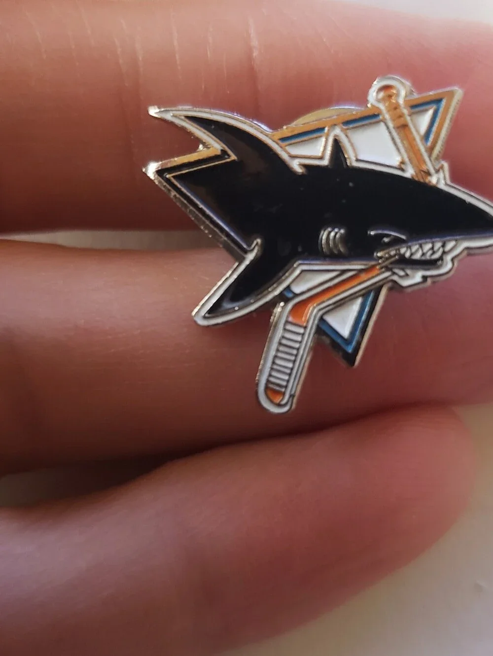 San Jose Sharks Logo Lapel Pin